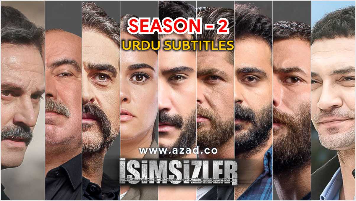 Isimsizler Nameless Season 2 Urdu Subtitles