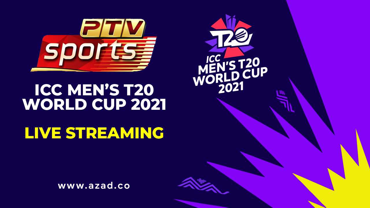 T20 Cricket World Cup Live Streaming PTV Sports