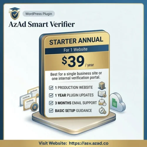 Asv Starter Annual - AzAd Solutions